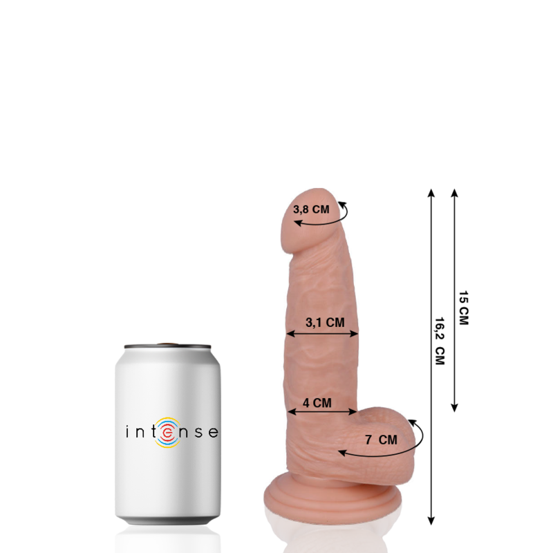 Mr Intense 4 Realistic Cock 16.2 CM -O- 3.1 CM — Skin