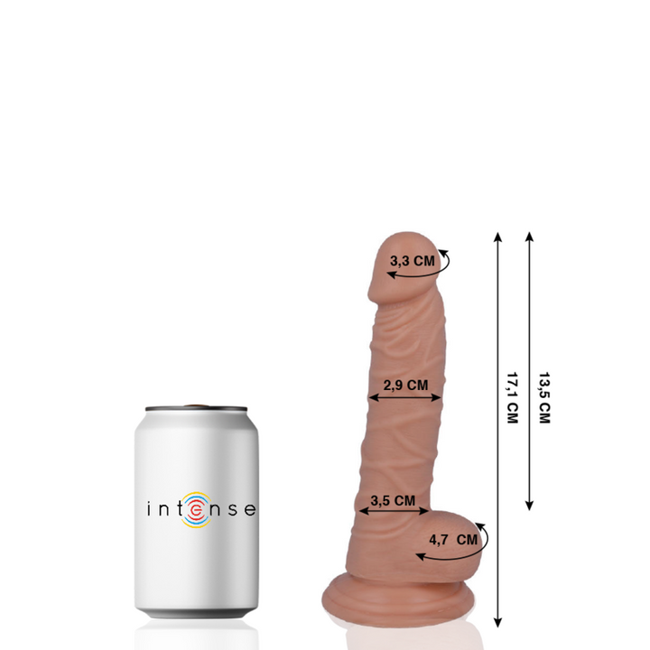 Mr Intense 7 Realistic Cock 17.1 CM -O- 2.9 CM — Skin