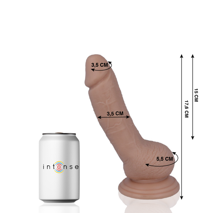 Mr Intense 8 Realistic Cock 17.6 CM -O- 3.5 CM — Skin