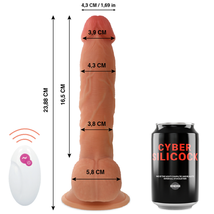 Cyber Silicock - Remote Control Realistic Master Ben 23.88 CM — Skin