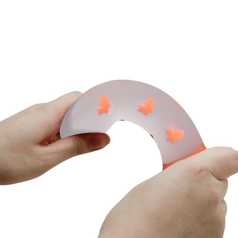 Pretty Love Magical Nightfall Dildo — Luminous Orange/Silicone