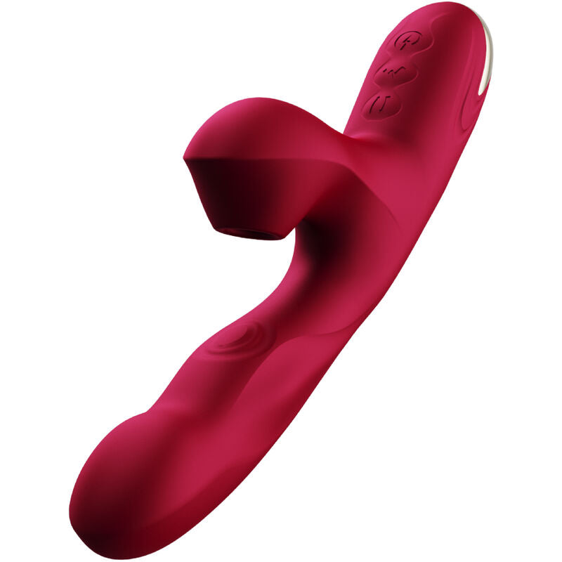 ARMONY - BUMP VIBRATOR &amp; SUCTION CUP MODEL 2 BURGUNDY