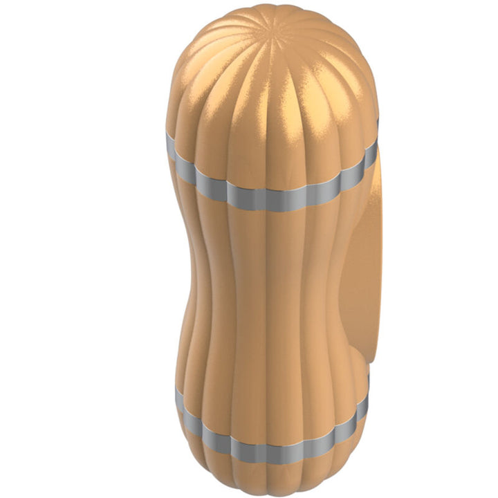 ARMONY - BEVIS DOUBLE MASTURBATOR VAGINA &amp; MOUTH WITHOUT VIBRATION GOLD