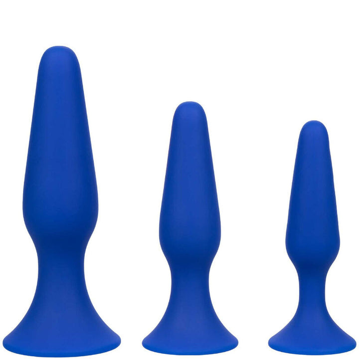 Admiral Kit 3 Anal Plug Blue — Blue