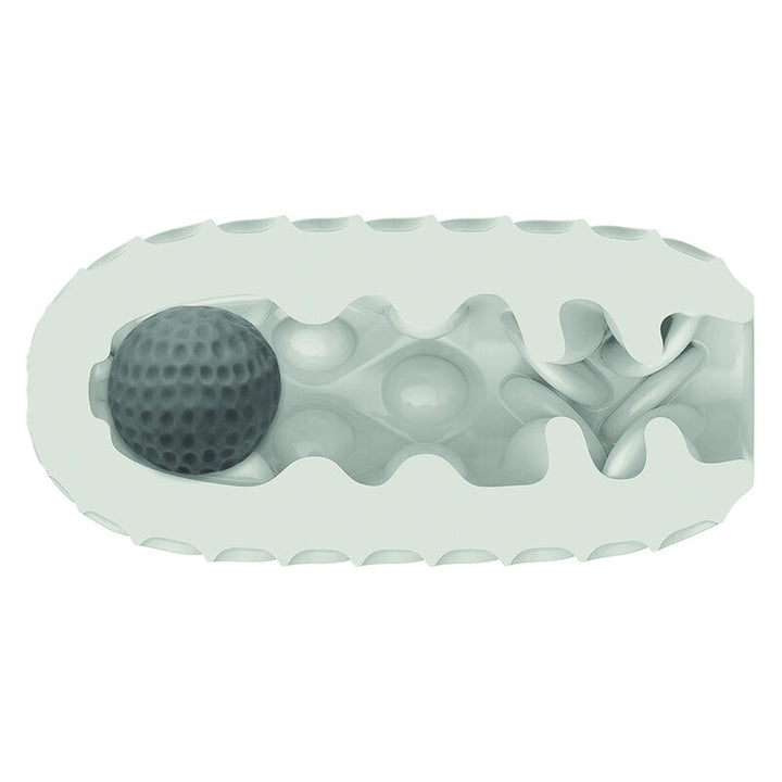Calexotics - Boundless Reversible Squishy Ball Stroke Yellow
