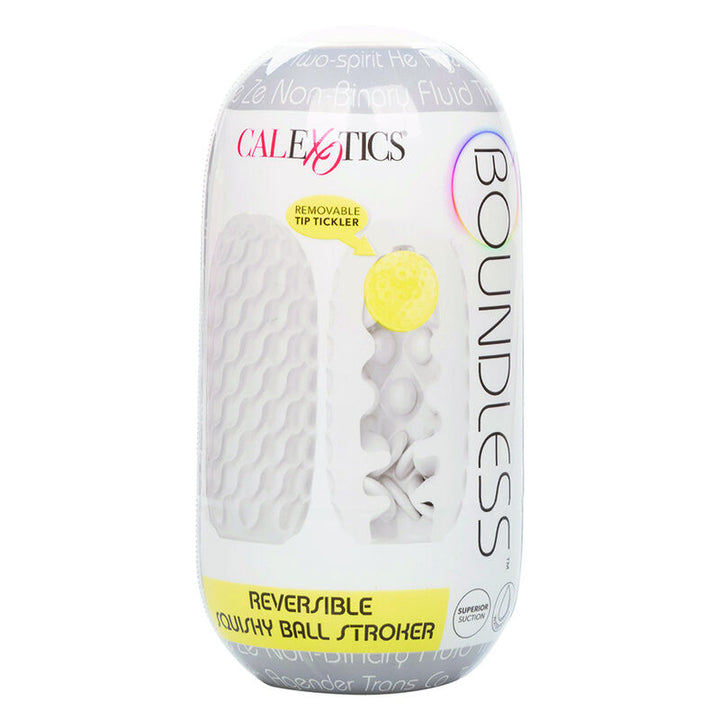 Calexotics - Boundless Reversible Squishy Ball Stroke Grey