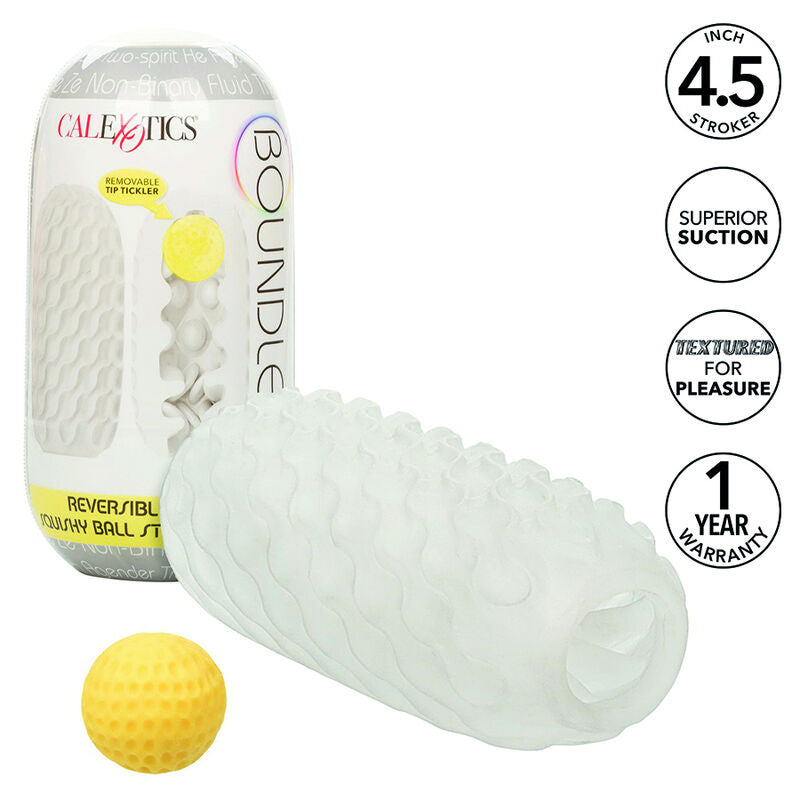 CalExotics Boundless Reversible Squishy Ball Stroker Grau
