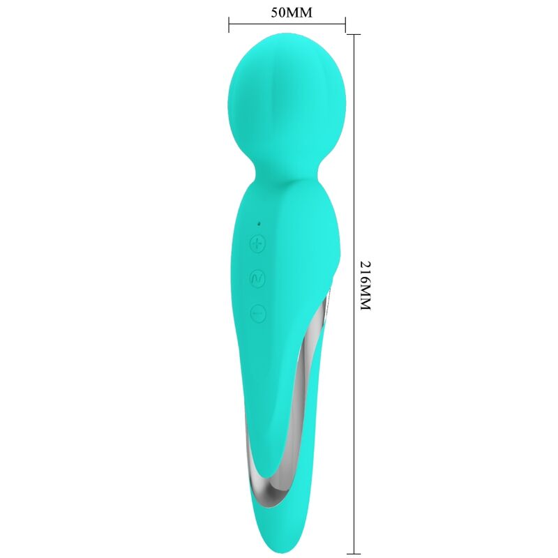 Pretty Love Walter - Vibrator Wand Aqua Green