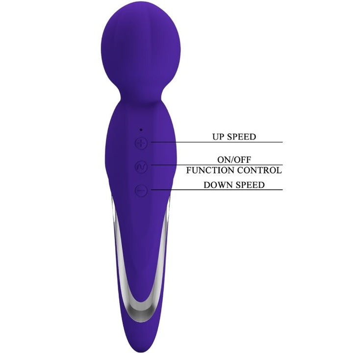 Pretty Love Walter - Vibrator Wand Purple