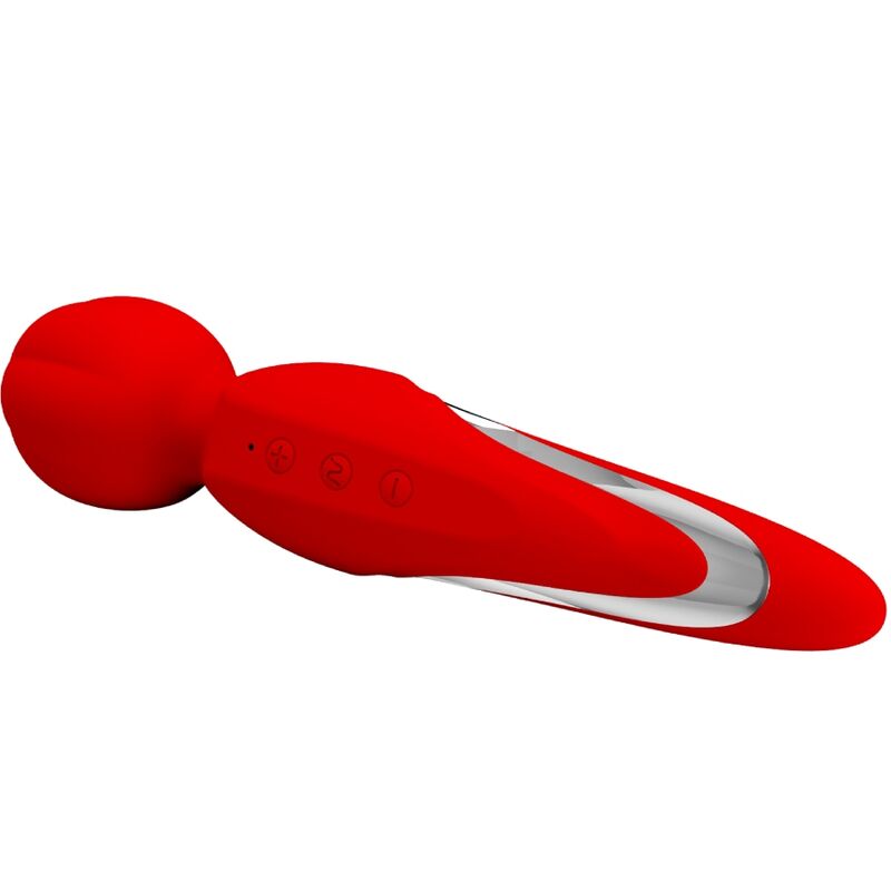 Pretty Love Walter - Vibrator Wand Red