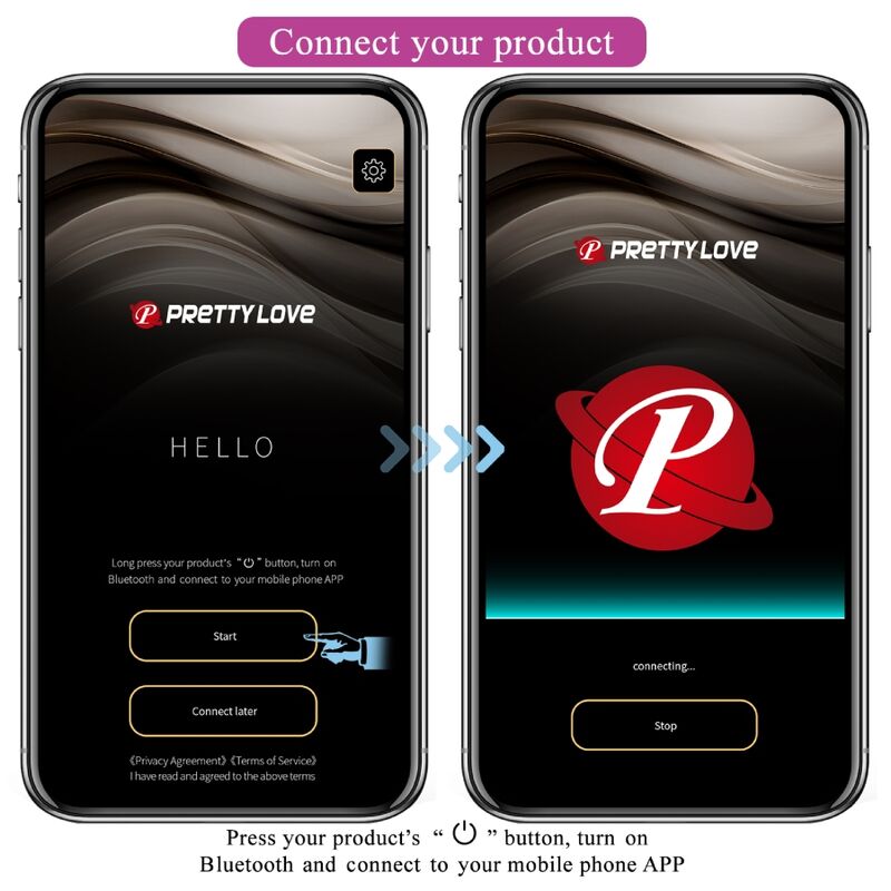 Pretty Love Jefferson App Controlled Anal Plug Purple — Purple