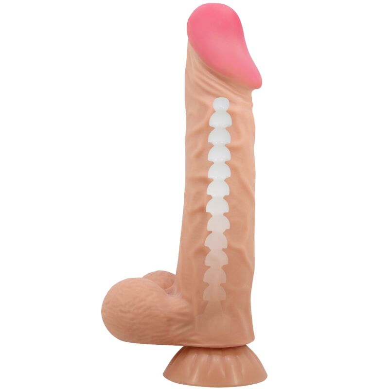 Pretty Love Sliding Skin Series Realistic Dildo — Skin