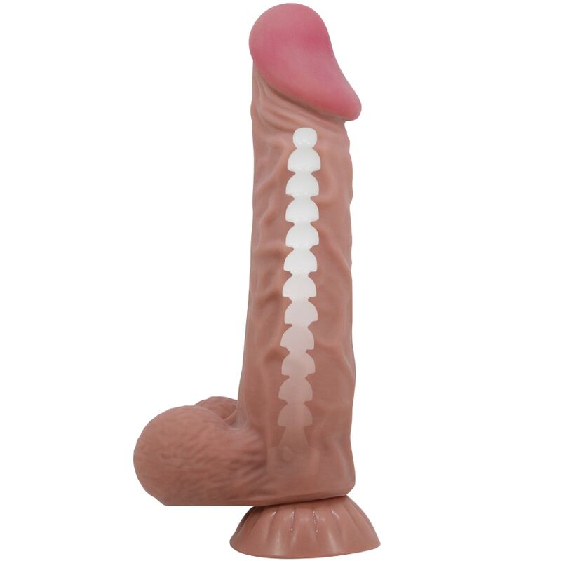 Pretty Love Sliding Skin Series Realistic Dildo — Skin