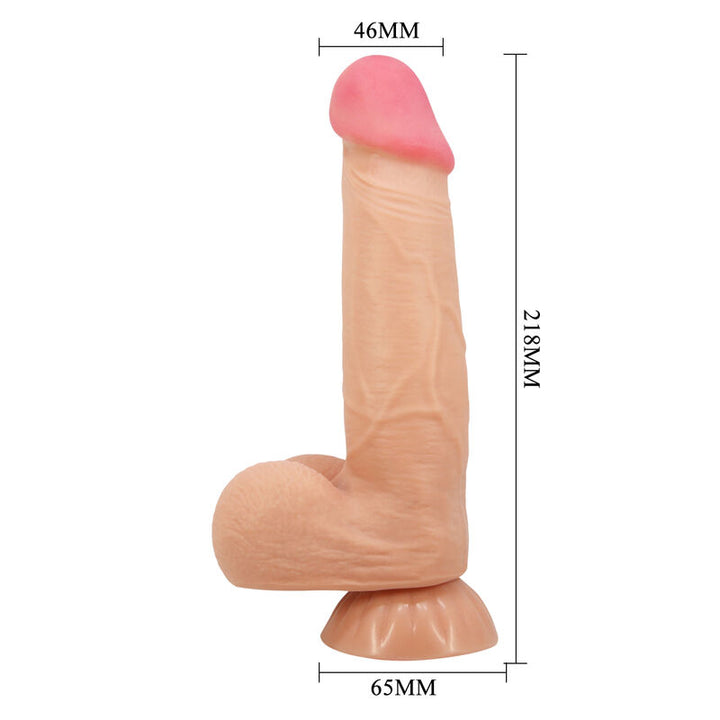 Pretty Love Sliding Skin Series Realistic Dildo — Skin