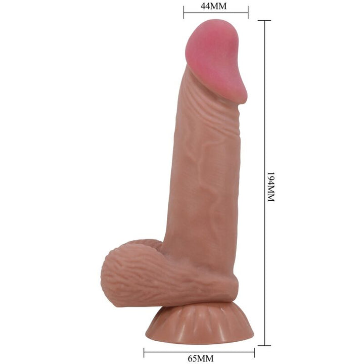 Pretty Love Sliding Skin Series Realistic Dildo — Skin