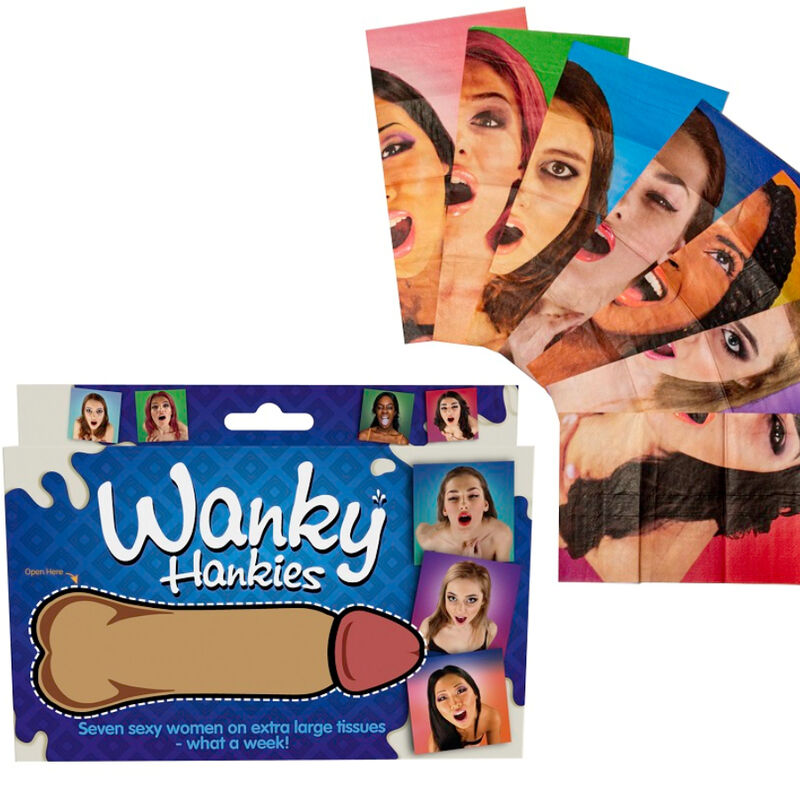 SPENCER &amp; FLEETWOOD - WANKY HANKIES 7 EXTRA LARGE WOMEN&