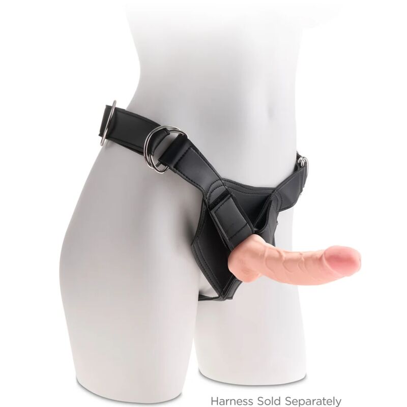 King Cock Triple Density Dildo 18.4 CM — Skin / PVC