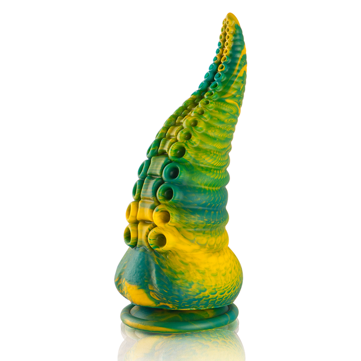 Cetus Green Tentacle Dildo Large Size — Green silicone