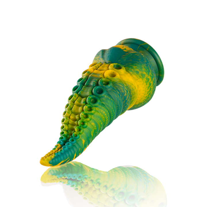 Epic - Cetus Green Tentacle Dildo Small Size — Green