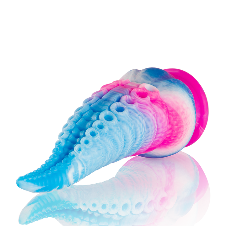 Phorcys Blue Tentacle Dildo Big Size — Blue silicone