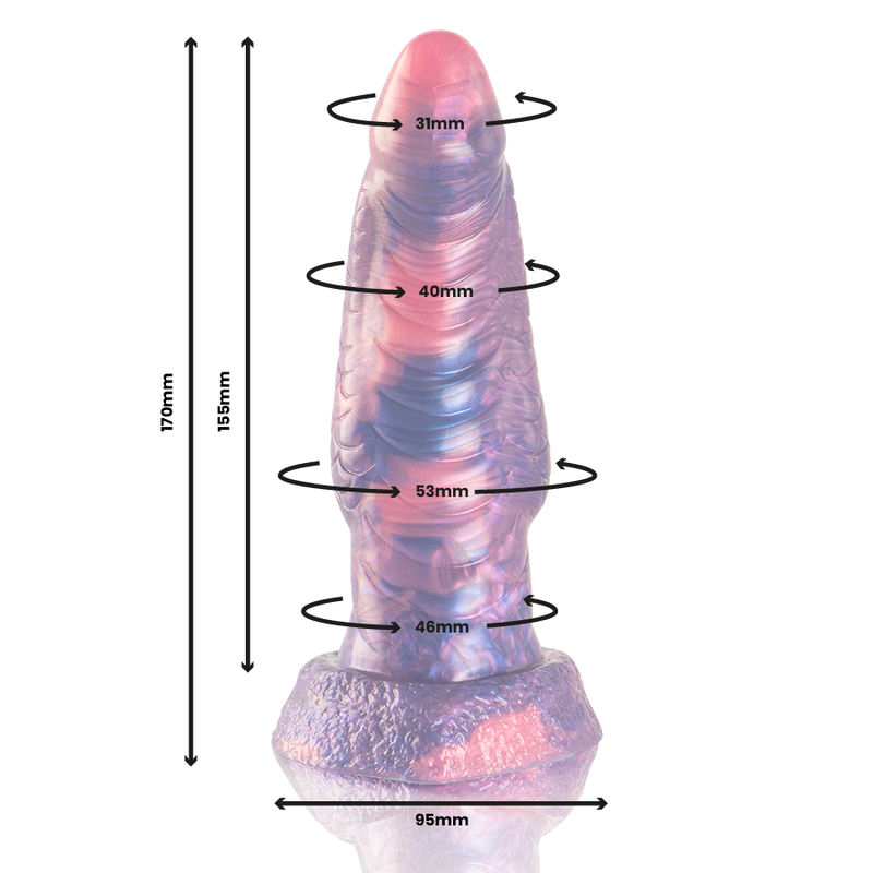 Epic - Medusa Dildo Petrifiing Pleasure — Purple