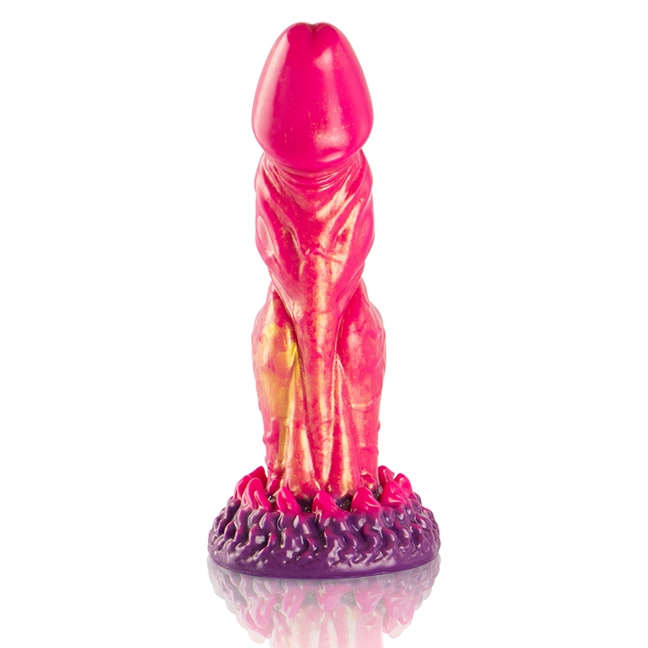Epic - Cerberus Dildo Mythological Fire — Red