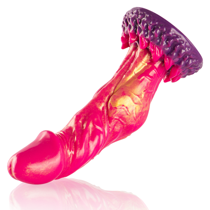 Epic - Cerberus Dildo Mythological Fire — Red