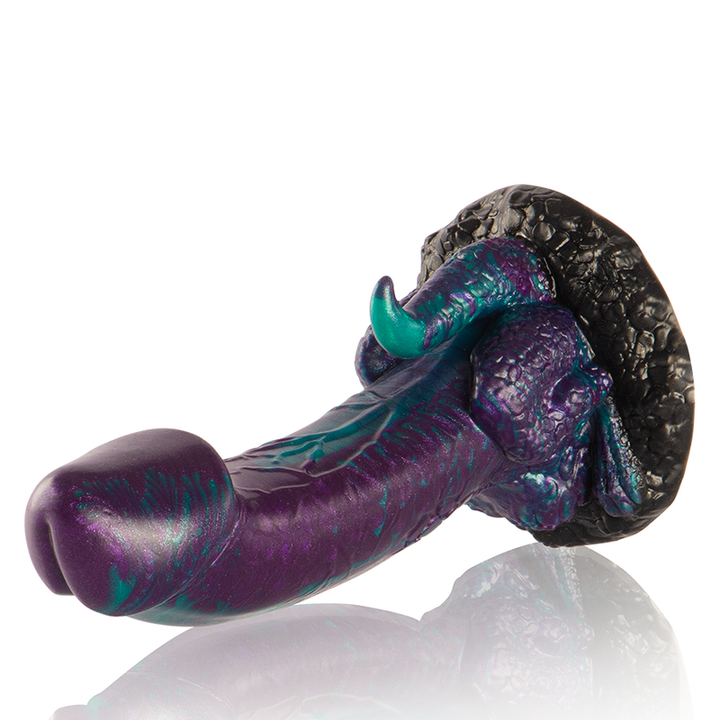 Epic - Basilisk Dildo Double Scaly Pleasure Small Size — Green