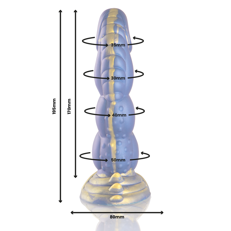 Epic - Poseidon Dildo Embrace Of The Sea — Blue