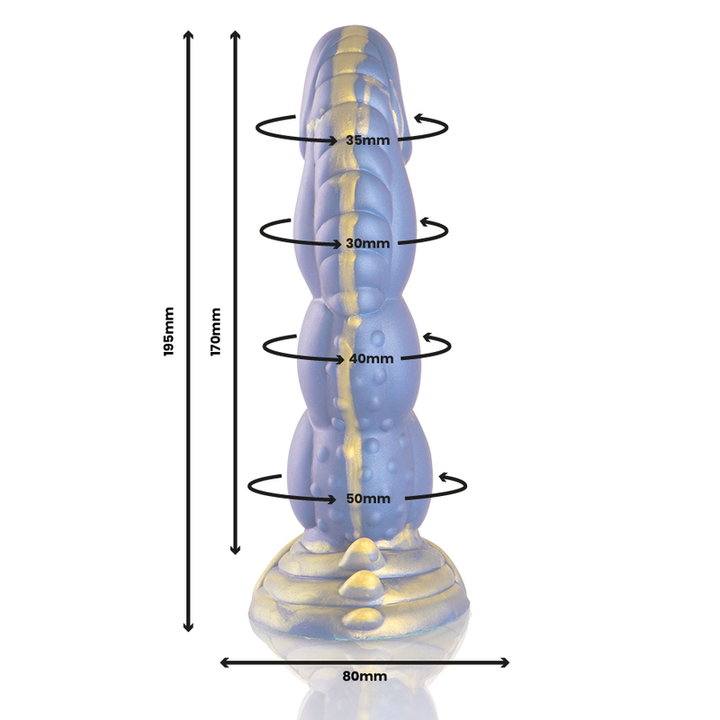 Epic - Poseidon Dildo Embrace Of The Sea — Blue