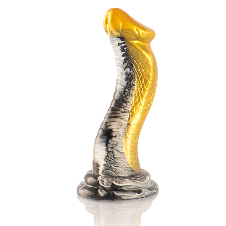 Epic - Drakon Dildo Yellow Cobra — Gold
