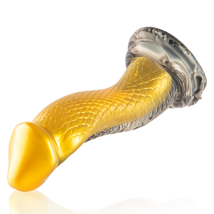 Epic - Drakon Dildo Yellow Cobra — Gold
