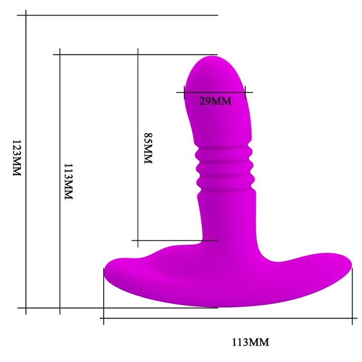 Heather Anal Up And Down — Purple