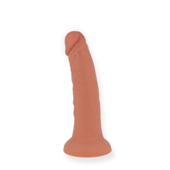 Oninder Small Bogotá Vibrator Dildo 9 Speeds Natural 17.5 CM — Skin
