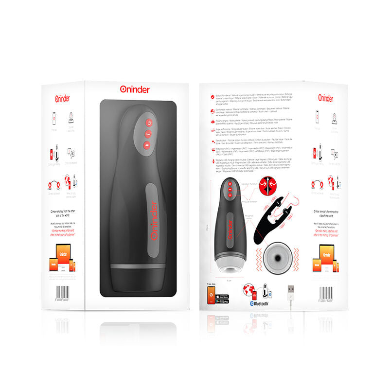 Oninder - Seoul Rechargeable Male Masturbator 10 Speed Free