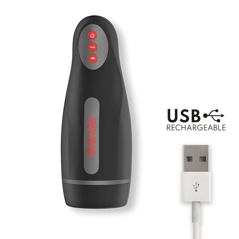 Oninder - Seoul Rechargeable Male Masturbator 10 Speed Free