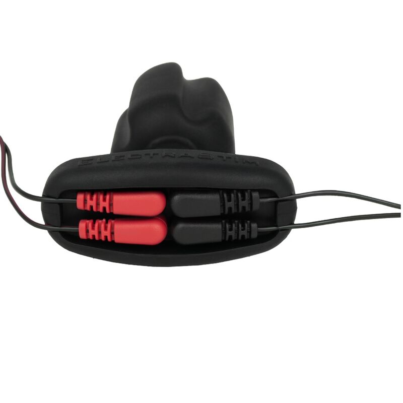 Electrastim Tartarus Anal Plug Quadripolar Silicone Black — Black