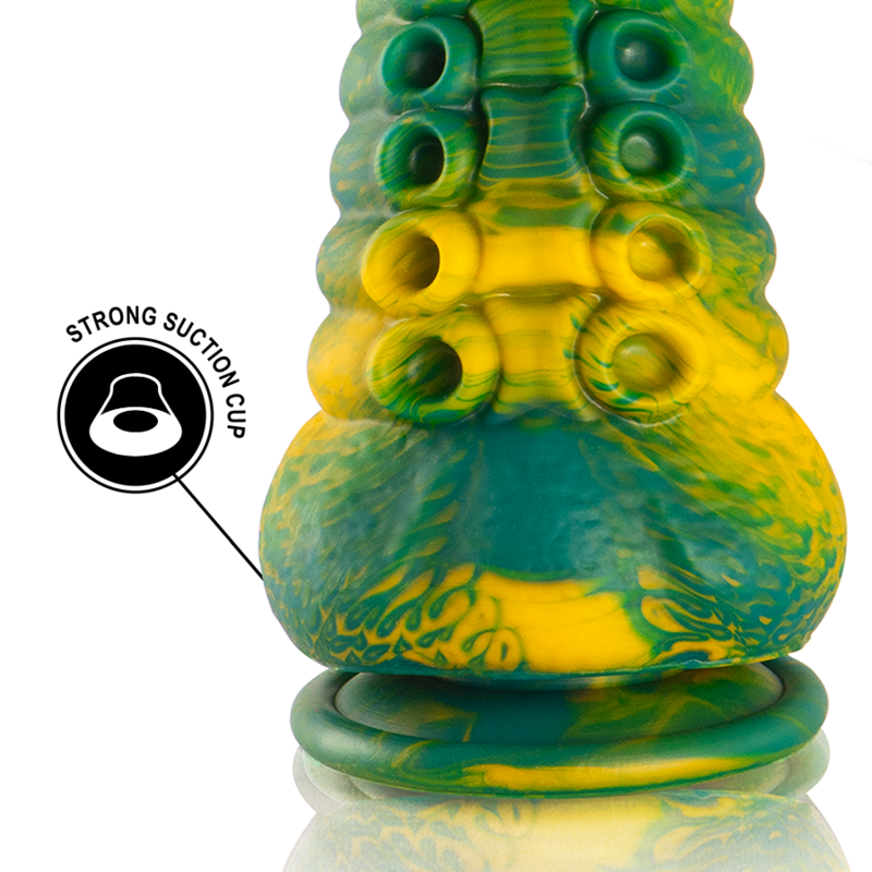 Epic - Cetus Green Tentacle Dildo Small Size — Green