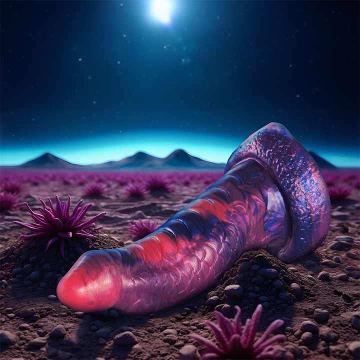 Epic - Medusa Dildo Petrifiing Pleasure — Purple