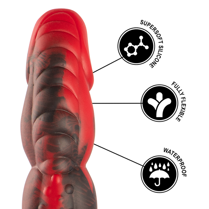 Epic - Ares Dildo Fighting Passion — Red