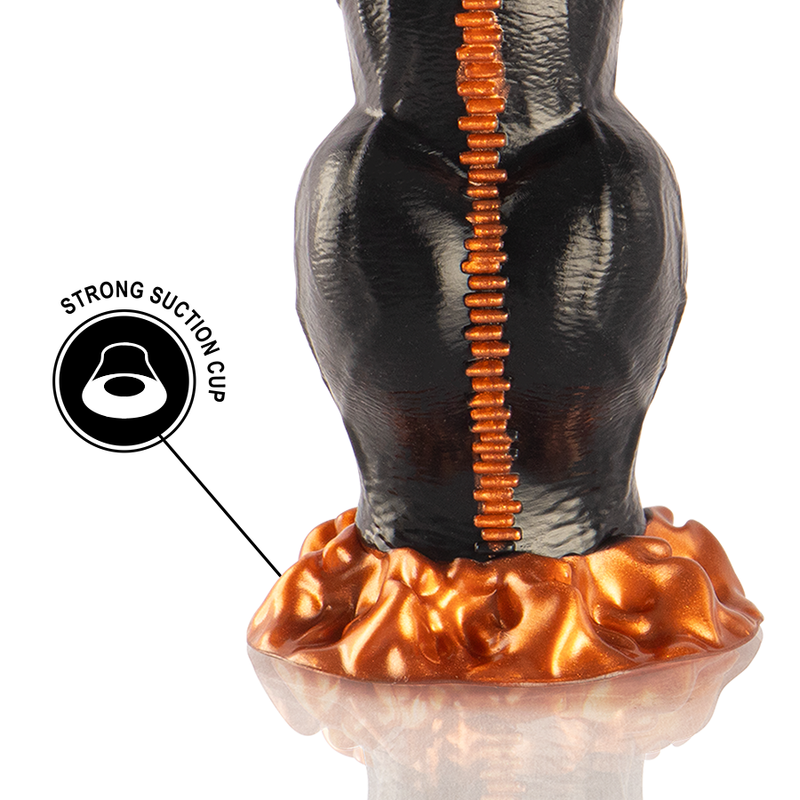 Deimos Dildo Power Of Ecstasy — Red silicone