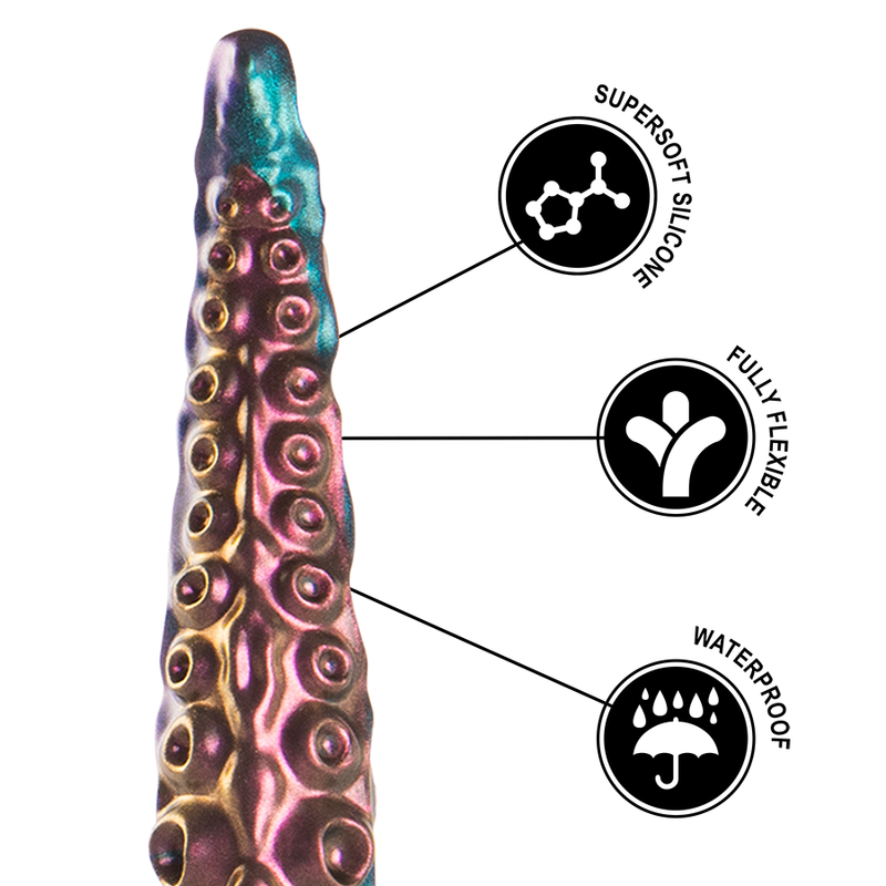 Epic - Charybdis Fine Tentacle Dildo Large Size — Purple
