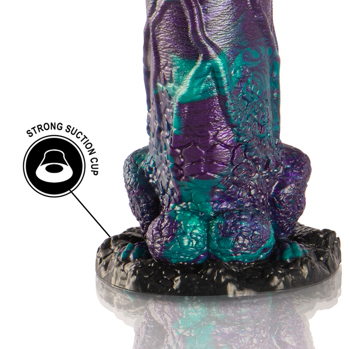 Epic - Basilisk Dildo Double Scaly Pleasure Big Size — Purple