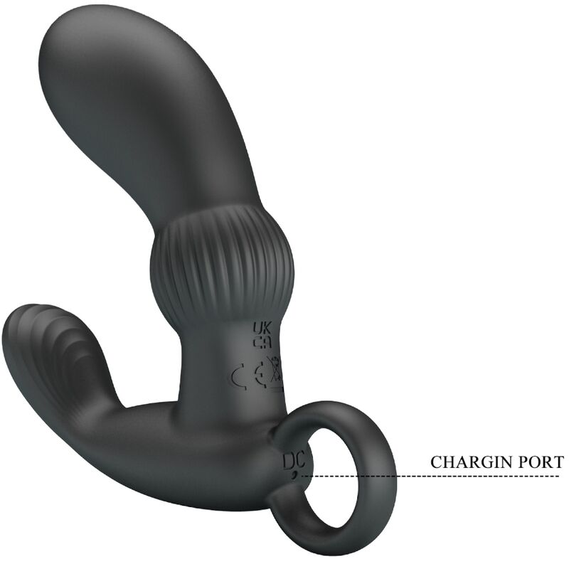 Cayla Anal Vibrator Massager Black — Black