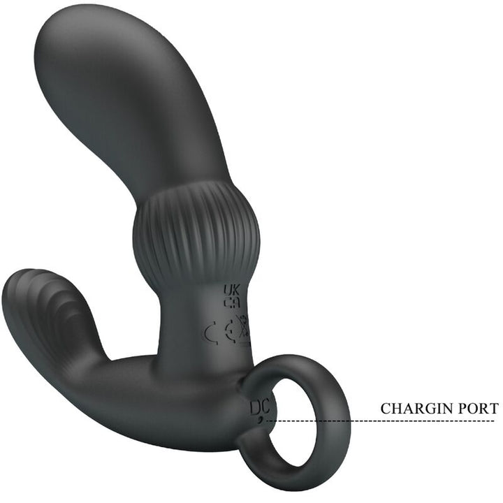 Cayla Anal Vibrator Massager Black — Black