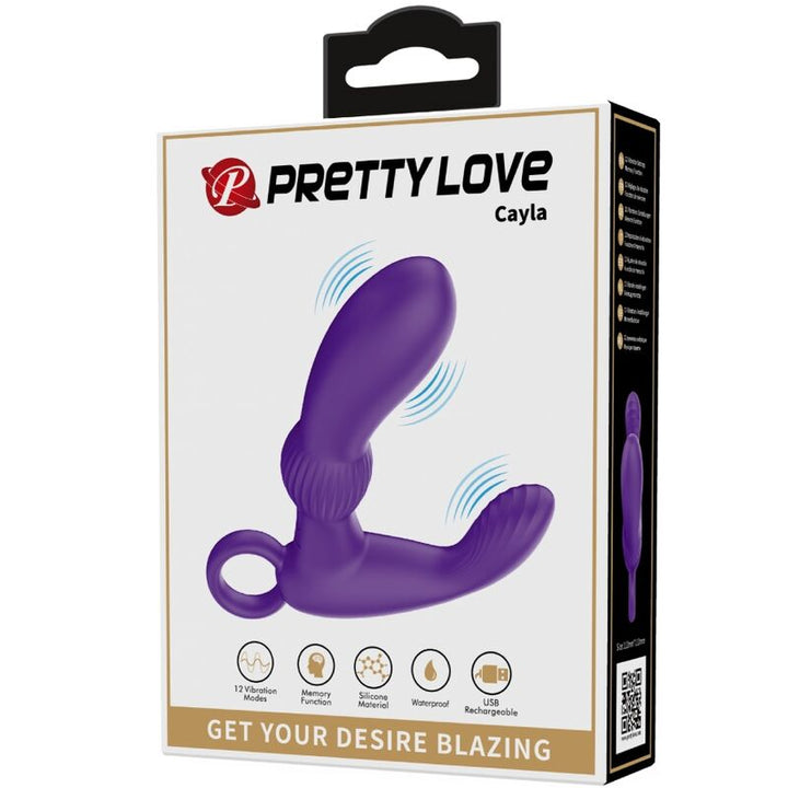 Cayla Anal Vibrator Massager Lila — Purple