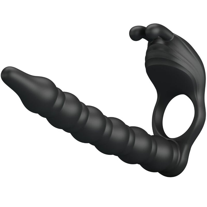 Pretty Love Blackney Penis - Ring With Black Vibrator Plug