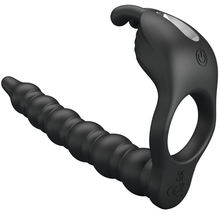 Pretty Love Blackney Penis - Ring With Black Vibrator Plug