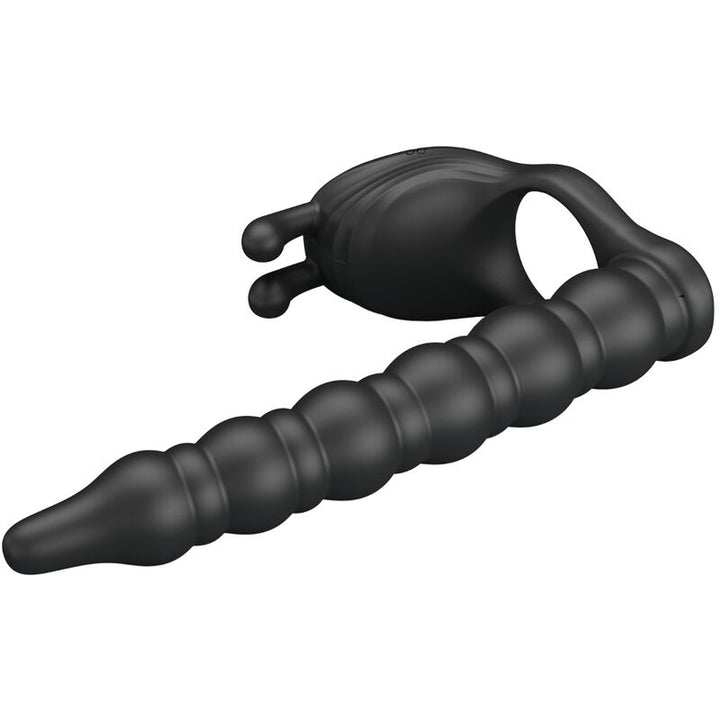 Pretty Love Blackney Penis - Ring With Black Vibrator Plug
