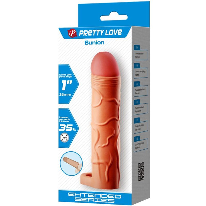 Pretty Love Bunion Penis - Extender Cover Flesh